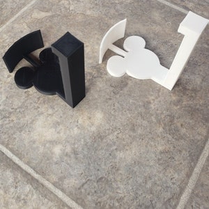 Long Mouse Ear/Bag Wall Hook, Ear/Bag Display, Ear/Bag Hanger, Ear/Bag Display, Ear/Bag Wall Hanger 3D Printed