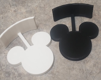 1" Mouse Ear Wall Hook, Mouse Ear Display, Headband Hanger, Headband Display, Ear Wall Hanger 3D Printed