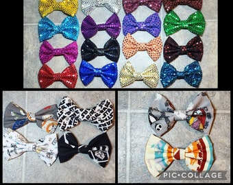 Liberty of London Bow Set - Set of 3 Bows - Rose Floral Bow  display picture 3