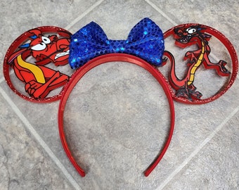 Chinese Dragon 3D Printed Mouse Ears