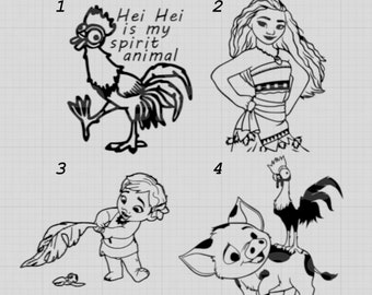 Ocean Chief, Pig, and Chicken Decals