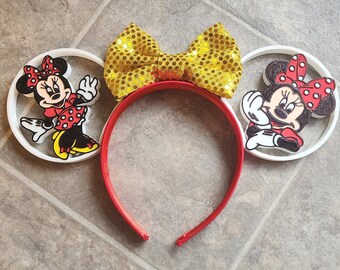 Mrs. Mouse Full Body 3D Printed Mouse Ears