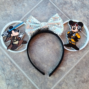 Jedi/Rebel Mouse 3D Printed Mouse Ears