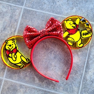Pooh Bear Open Design 3D Printed Mouse Ears