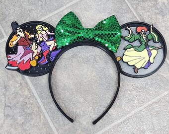Witch Sisters 3D Printed Mouse Ears