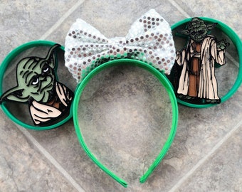 Jedi Master 3D Printed Mouse Ears
