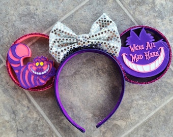 All Mad Here 3D Printed Mouse Ears