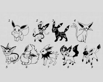 Eevee Decal Etsy Eevee Decal Etsy