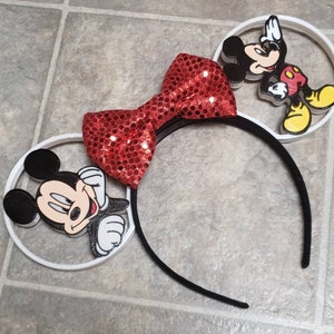 Mr. Mouse Full Body 3D Printed Mouse Ears