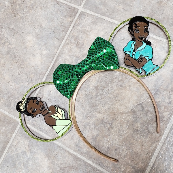 Swamp Princess 3D Printed Mouse Ears