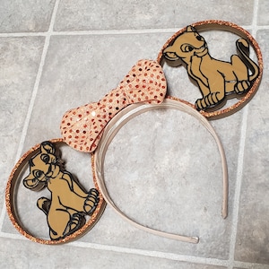Lion Cubs 3D Printed Mouse Ears