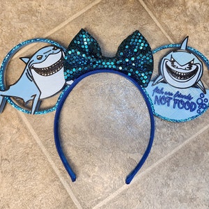 Fish Are Friends Not Food 3D Printed Mouse Ears