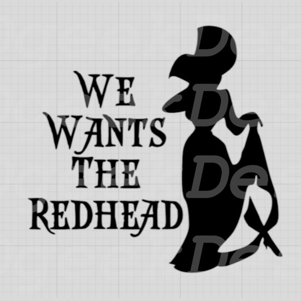 We Wants The Redhead Pirates Decal