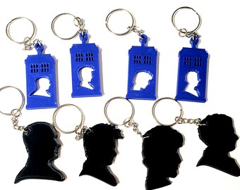 Doctor Who Schlüsselanhänger Logo Doktor Tardes Dalek Acryl 