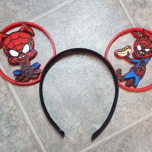 Spider Ham 3D Printed Mouse Ears