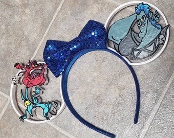 God of the Underworld and Minions 3D Printed Mouse Ears