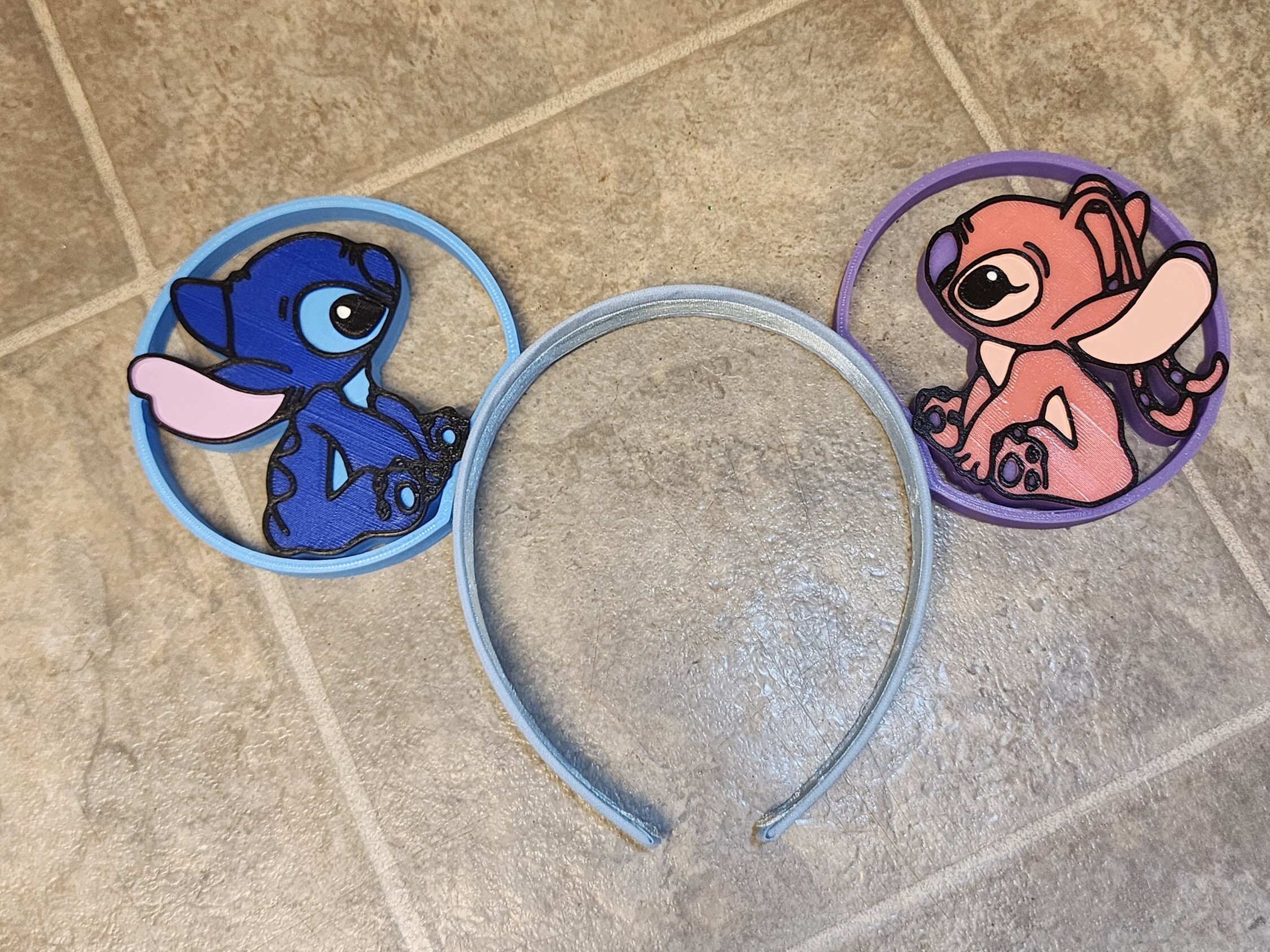 Experiment 626 and Experiment 624 Kiss 3D Printed Mouse Ears