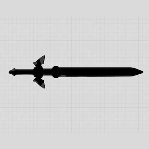 Darkness Sealing Sword Decal
