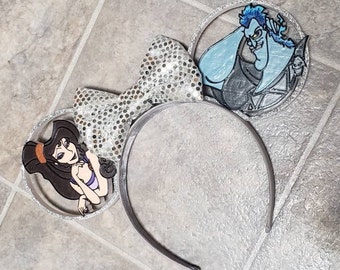 Damsel in Distress and God of the Underworld 3D Printed Mouse Ears