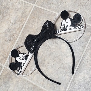 Peek-a-boo Mr. Mouse 3D Printed Mouse Ears