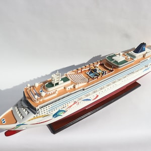 Norwegische Morgenröte Schiff Modell - Kreuzfahrtschiff Norwegisch Morgenröte