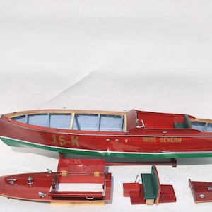 MISS SERVERN ready for RC Model Ship, Wooden ship model is for Sale