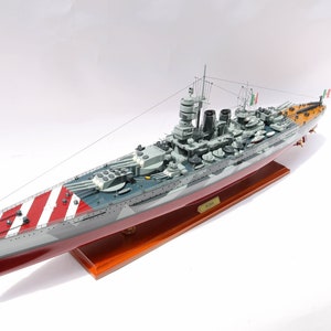 ROMA Schiffsmodell - ROMA Schlachtschiff Modell