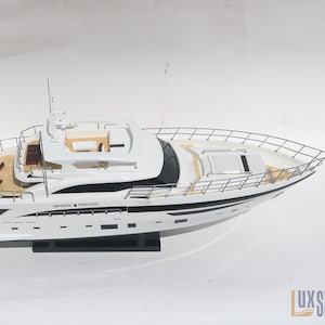 Handcrafted Imperial Princess Yacht Model – 70cm (27.5&quot;) – Elegant Nautical Gift for Him