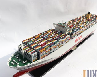 OOCL Container Ship Model 39" - OOCL Germany Model Ship - Personalization Your Name