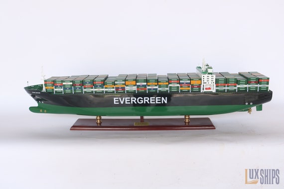 EVERGREEN コンテナ船模型 103 cm - お名前のカスタマイズ - Etsy 日本