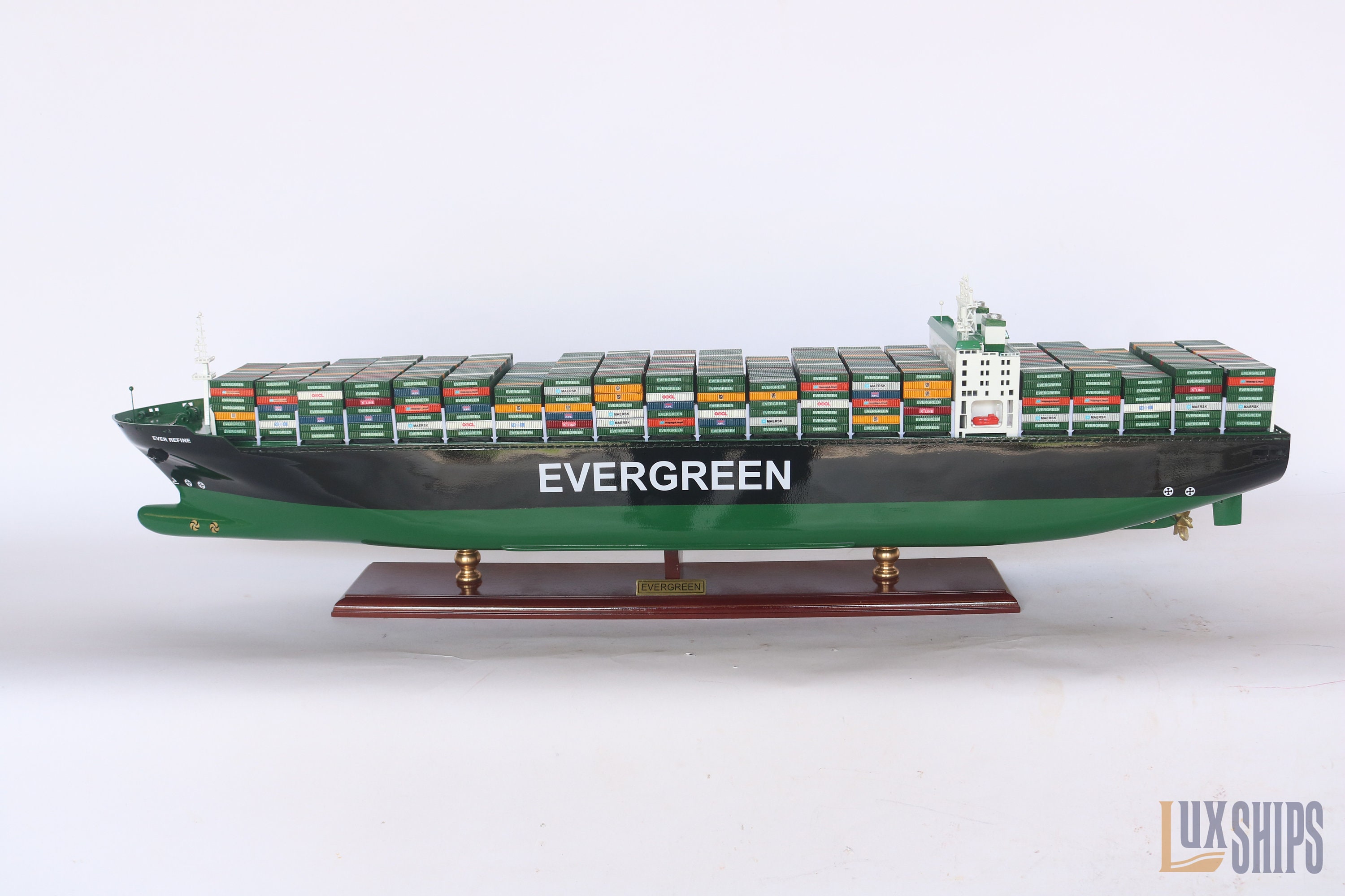 EVERGREEN コンテナ船模型 103 cm - お名前のカスタマイズ - Etsy 日本