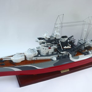 HMS Queen Elizabeth Schiff Modell - HMS Queen Elizabeth Schlachtschiff Modell