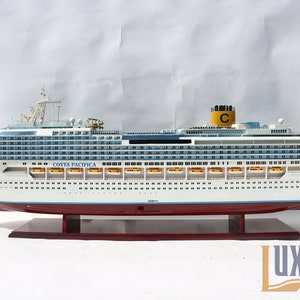 Costa Pacifica Ship Model - Costa Pacifica Model Ship