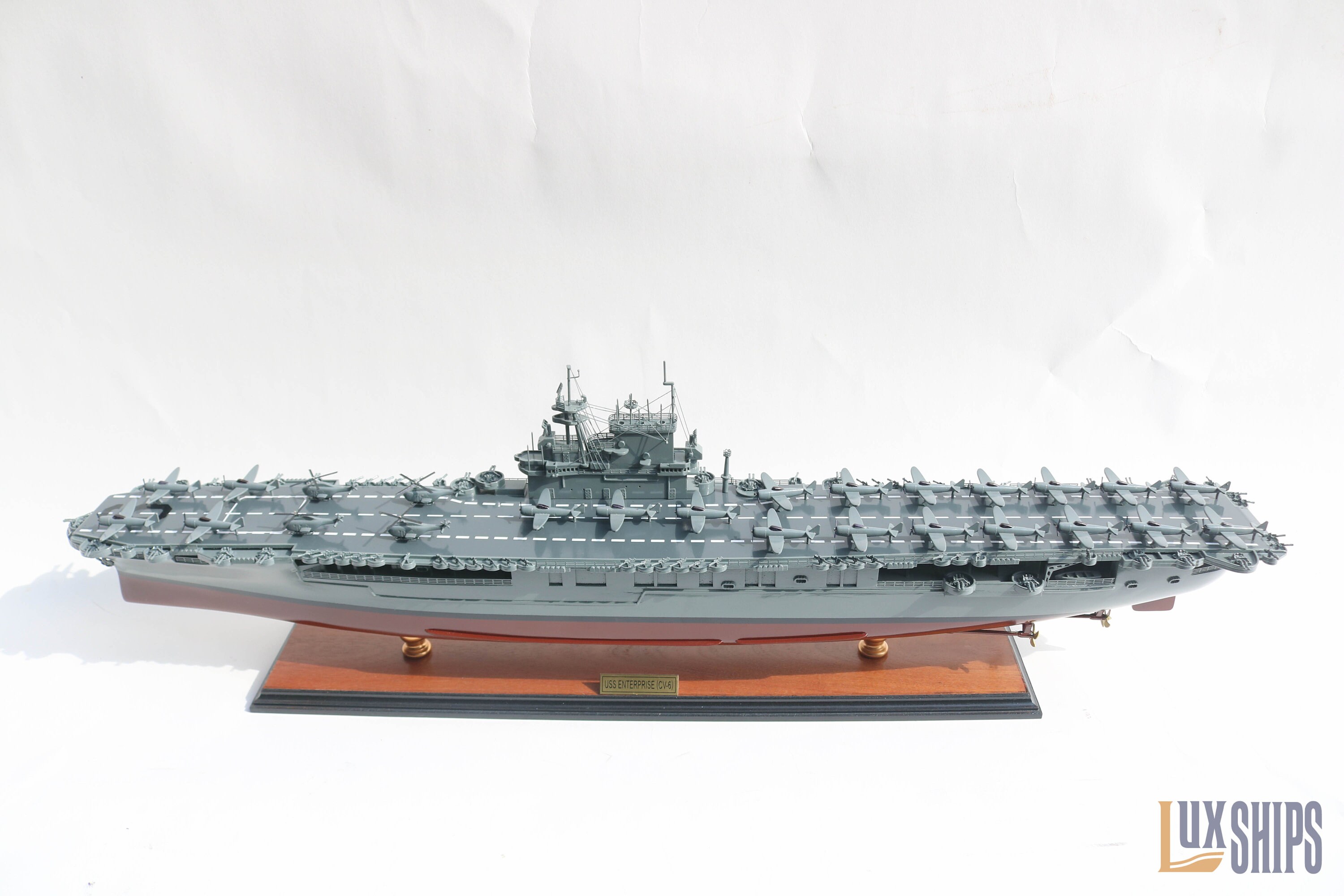 USS Enterprise (CV-6) Model Ship - Etsy