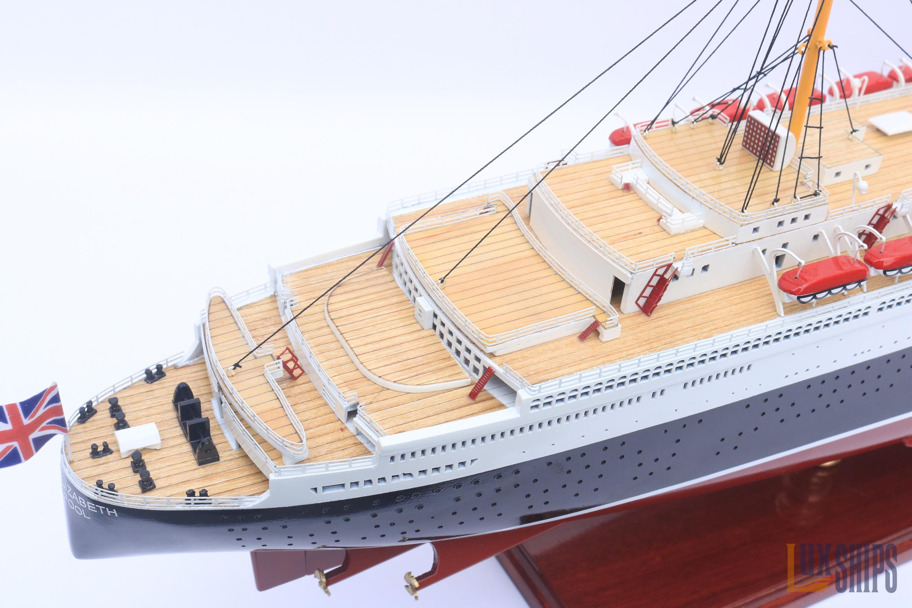 RMS クイーン エリザベス 船模型 - RMS クイーン エリザベス 船模型