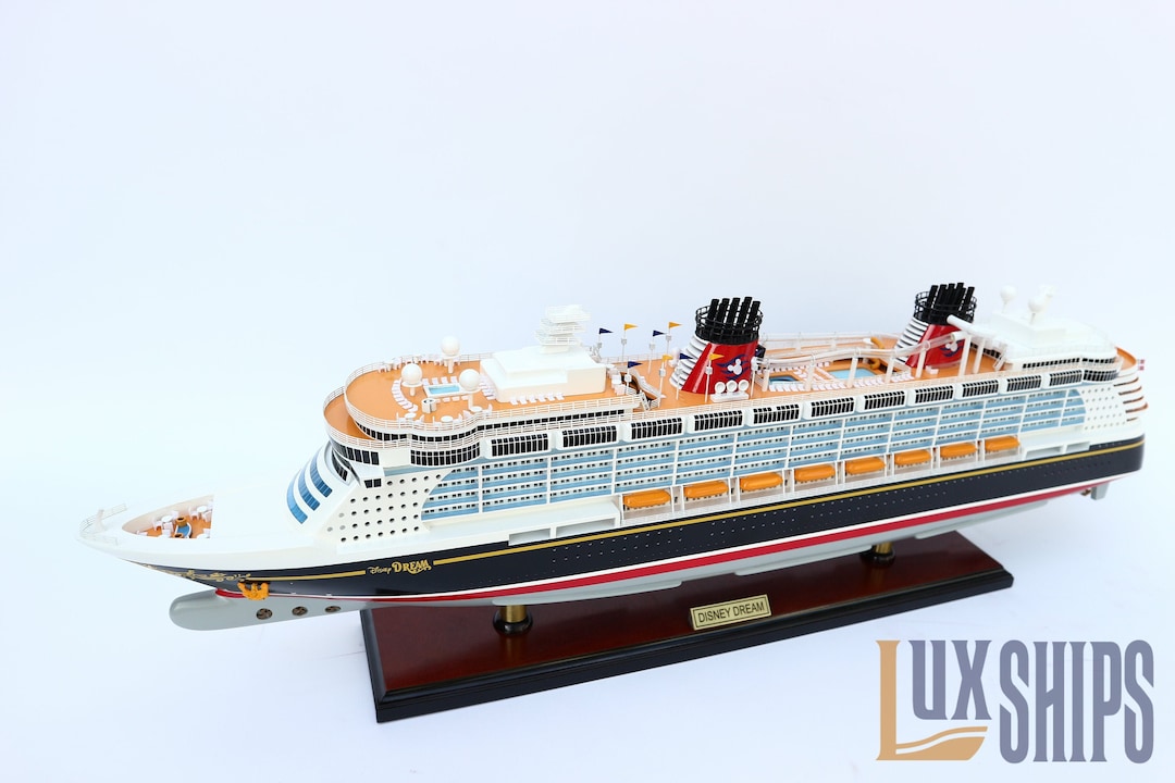 Disney Dream Ship Model - Disney Dream Wood Ship Model - Etsy