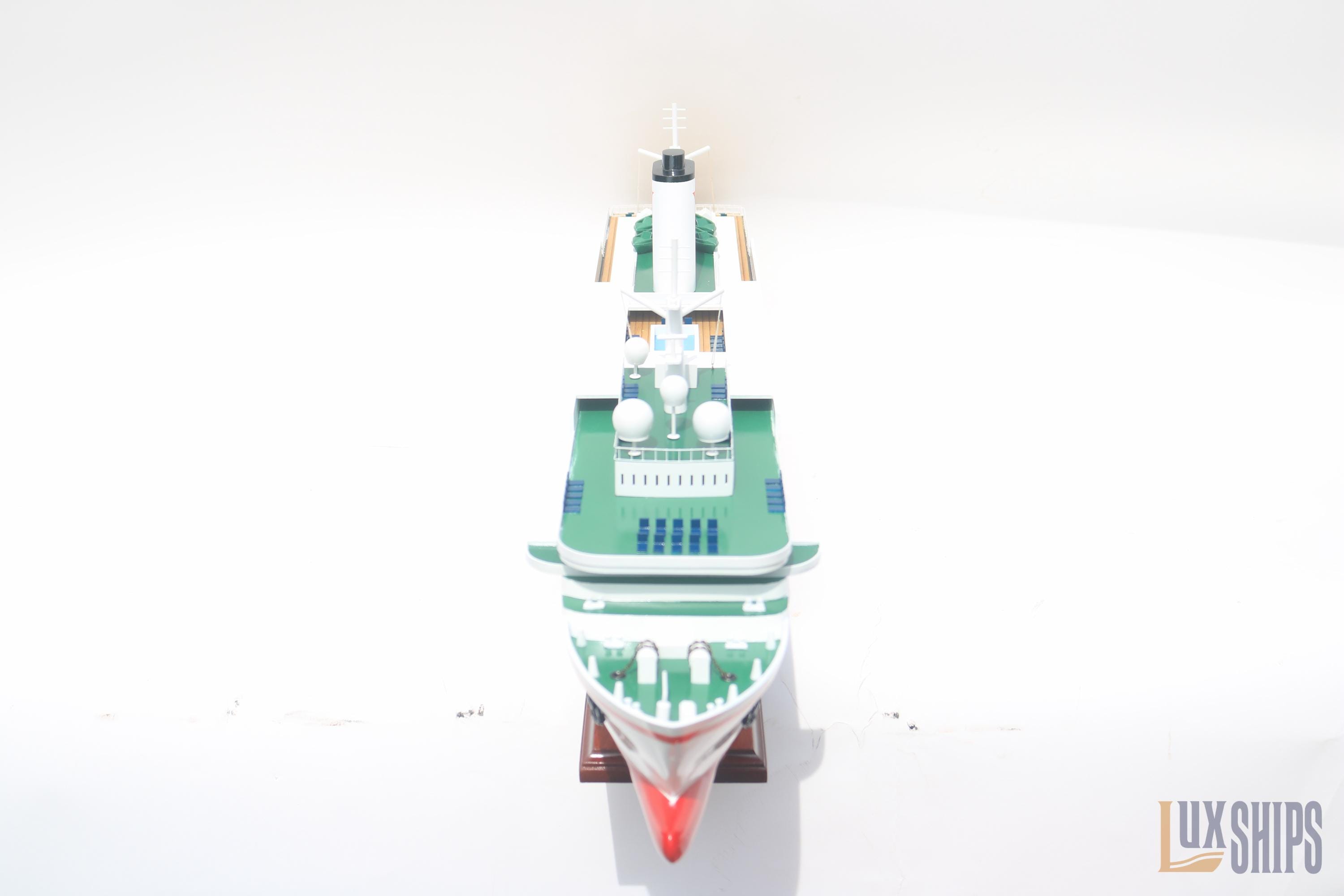 船　模型　ハンドメイド 楽天市場】木製模型 クルーザー 船 SUNSEEKER 60 【Wooden Model