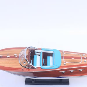 RIVA ARISTON White Hull Model Ship 20&quot; (50cm)