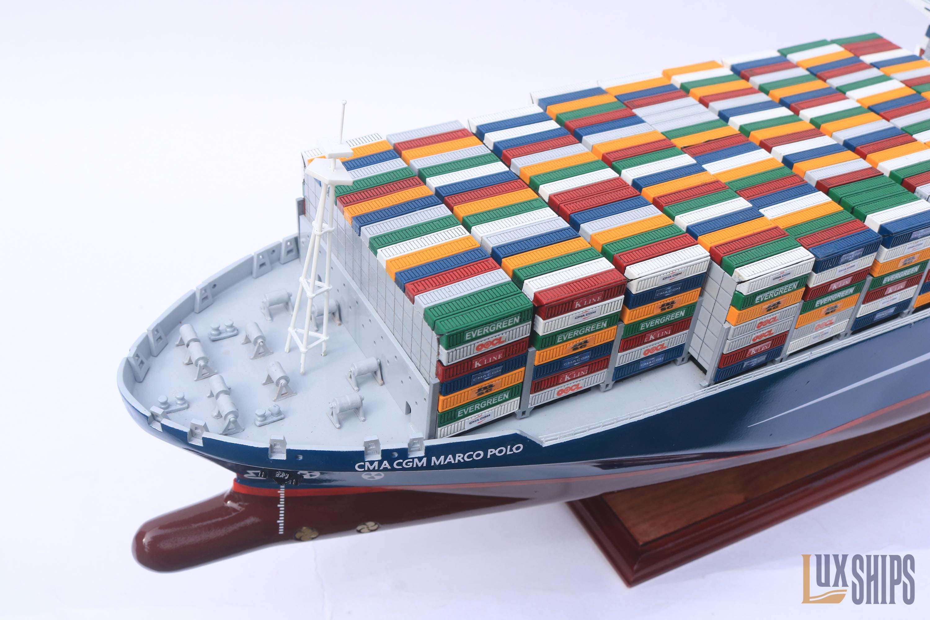 CMA CGM マルコポーロ コンテナ船モデル - CMA CGM モデル船 - Etsy 日本