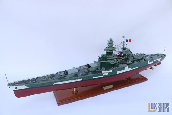 スケールフランス戦艦 リシュリュー 100cm 精密級完成品 HIGH-GEARedの