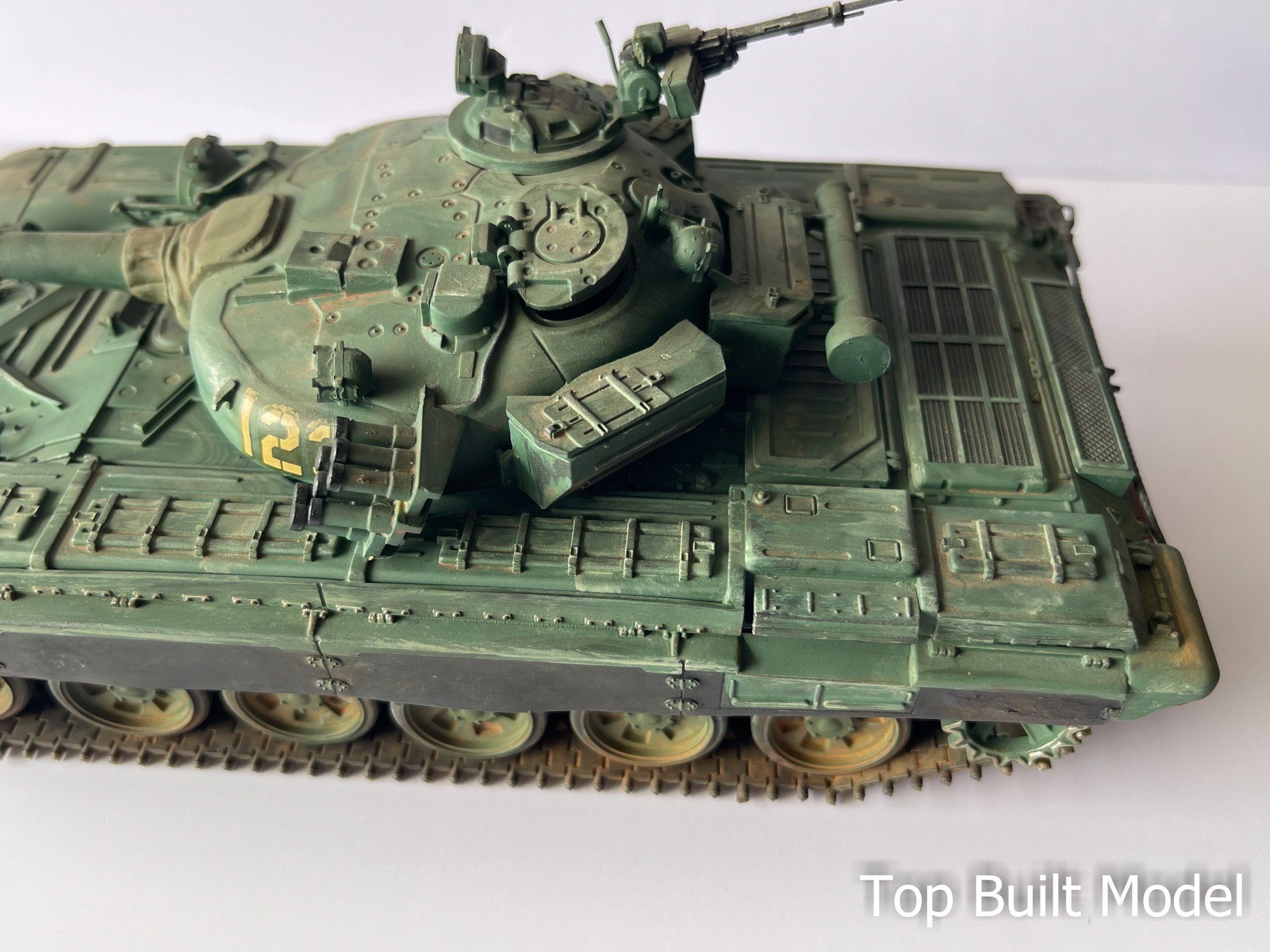 完成品 1/35 ロシア T-80 戦車、ソビエト T-80 - Etsy 日本