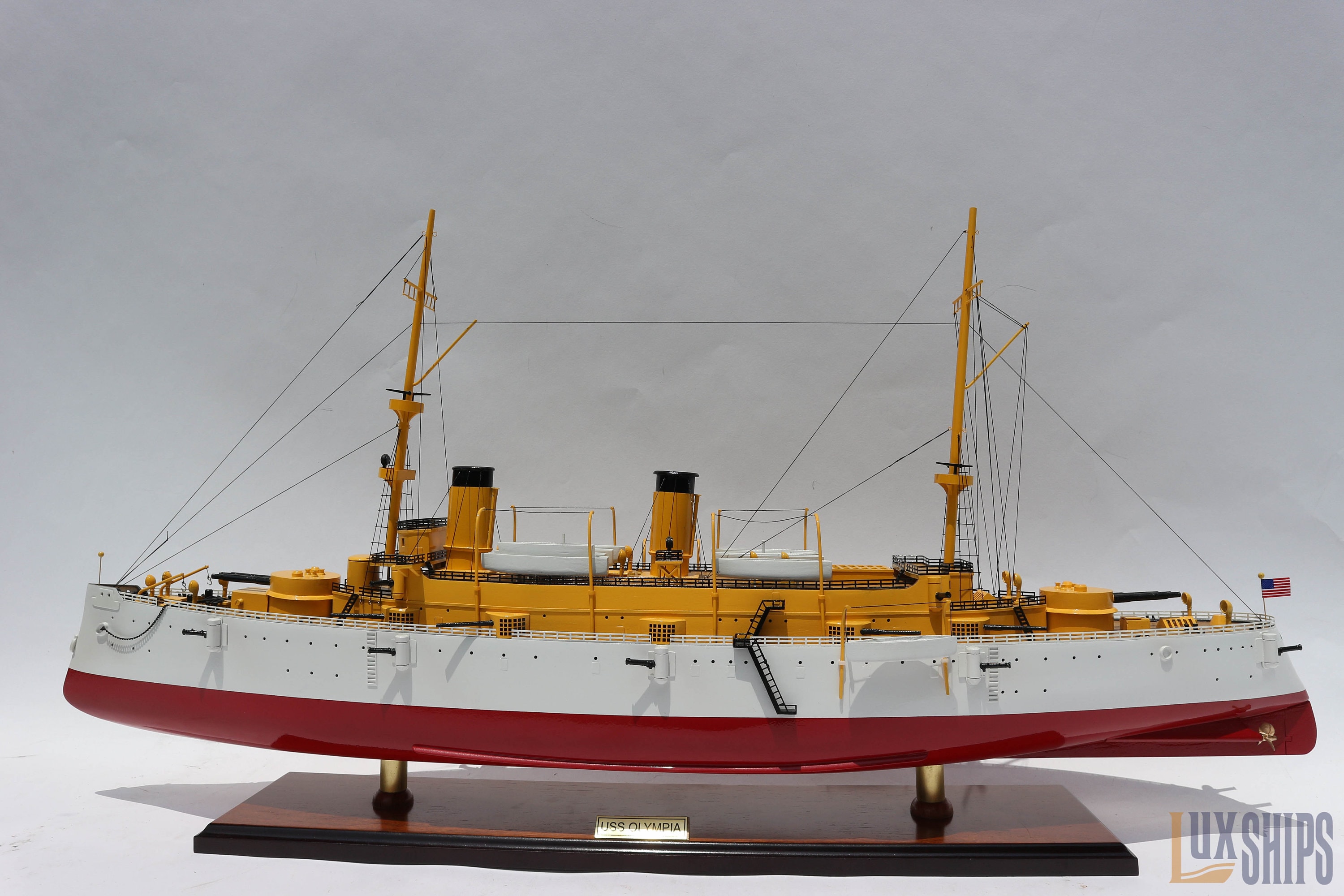 USS Olympia Ship Model - USS Olympia Model Ship - Etsy