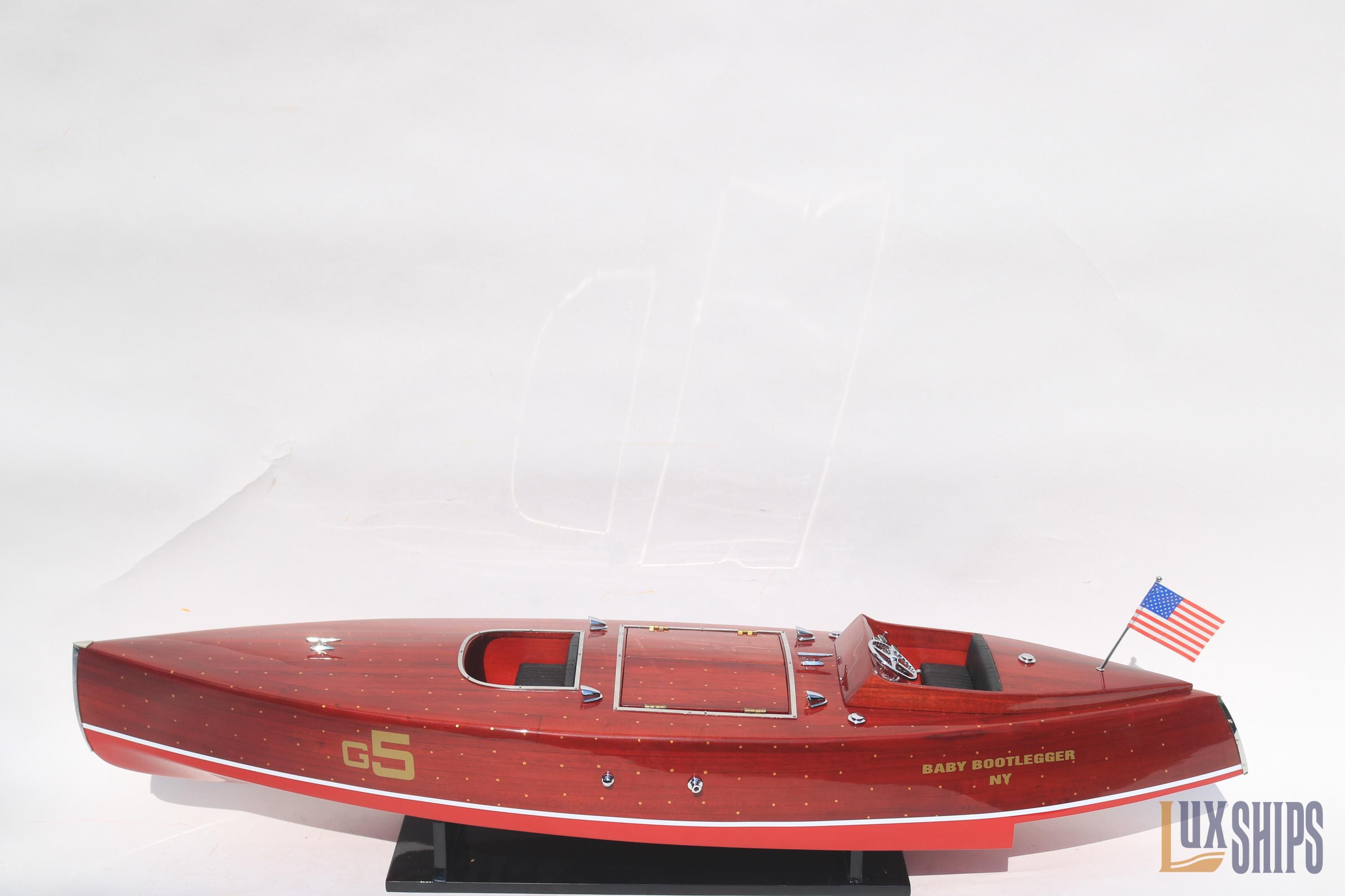 BABY BOOTLEGGER Ready for RC Model Ship, Wooden Ship Model is for Sale ...