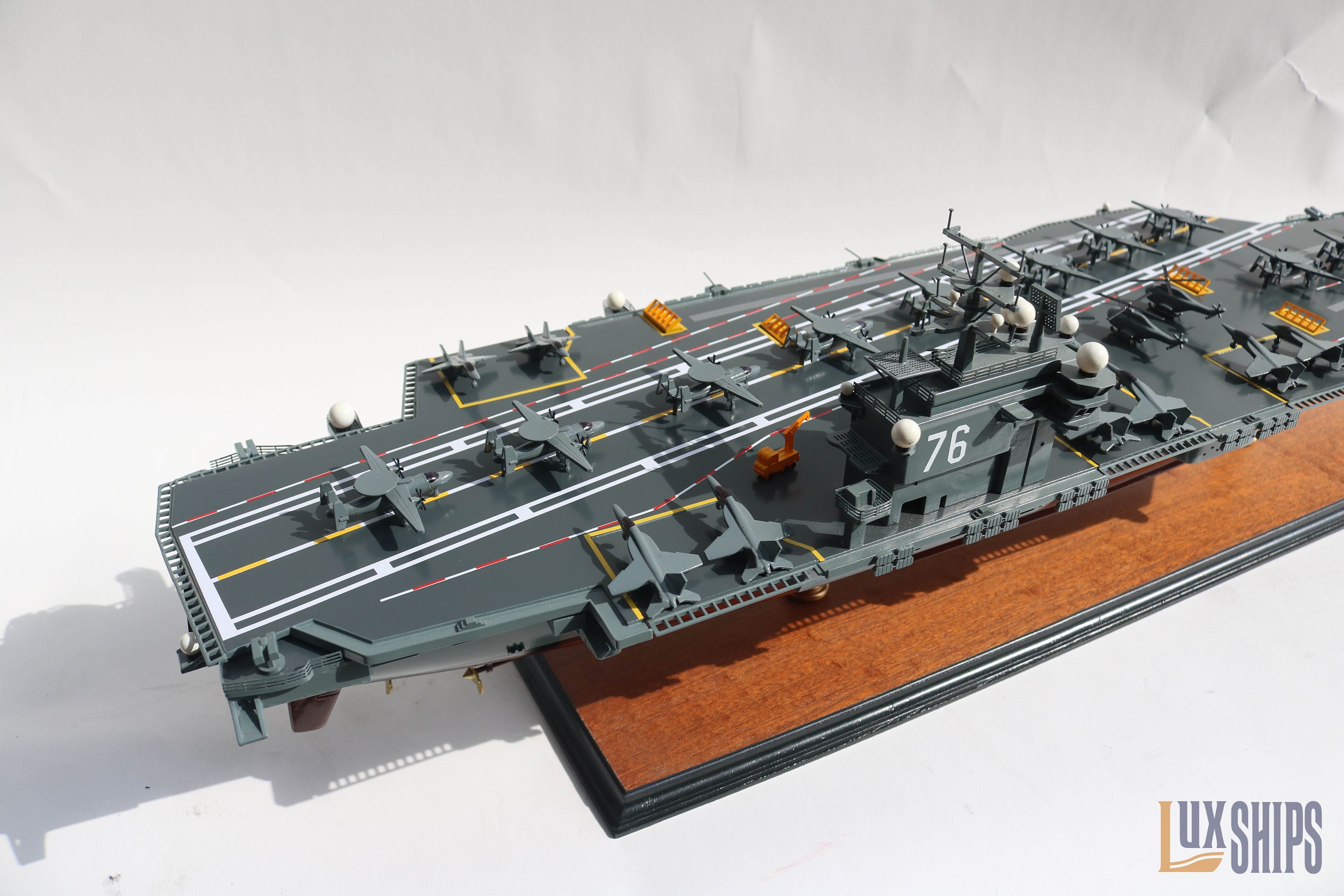 Aircraft Carrier USS Ronald Reagan (CVN-76) Ship Model - Etsy Canada