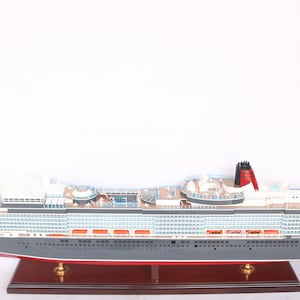 QUEEN ELIZABETH Schiffsmodell 155 cm - Schiffsmodell aus Holz - Sonderedition