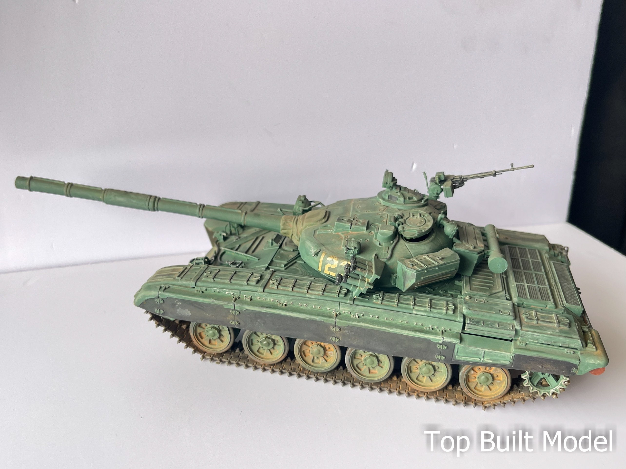 完成品 1/35 ロシア T-80 戦車、ソビエト T-80 - Etsy 日本