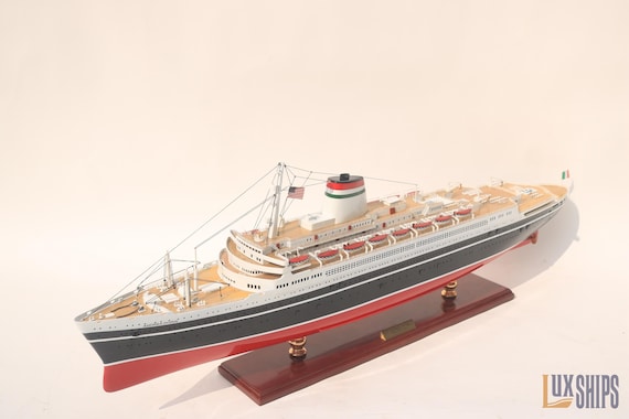 90 cm SSアンドレア・ドーリア模型船 – コレクターや航海愛好家のため 