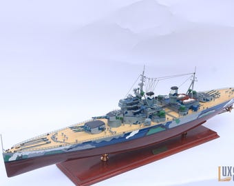 HMS Prince of WALES Ship Model, Wooden Model Ship is for Sale