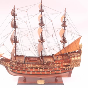 Sovereign of the Seas 1637 Model Ship - RoseWood