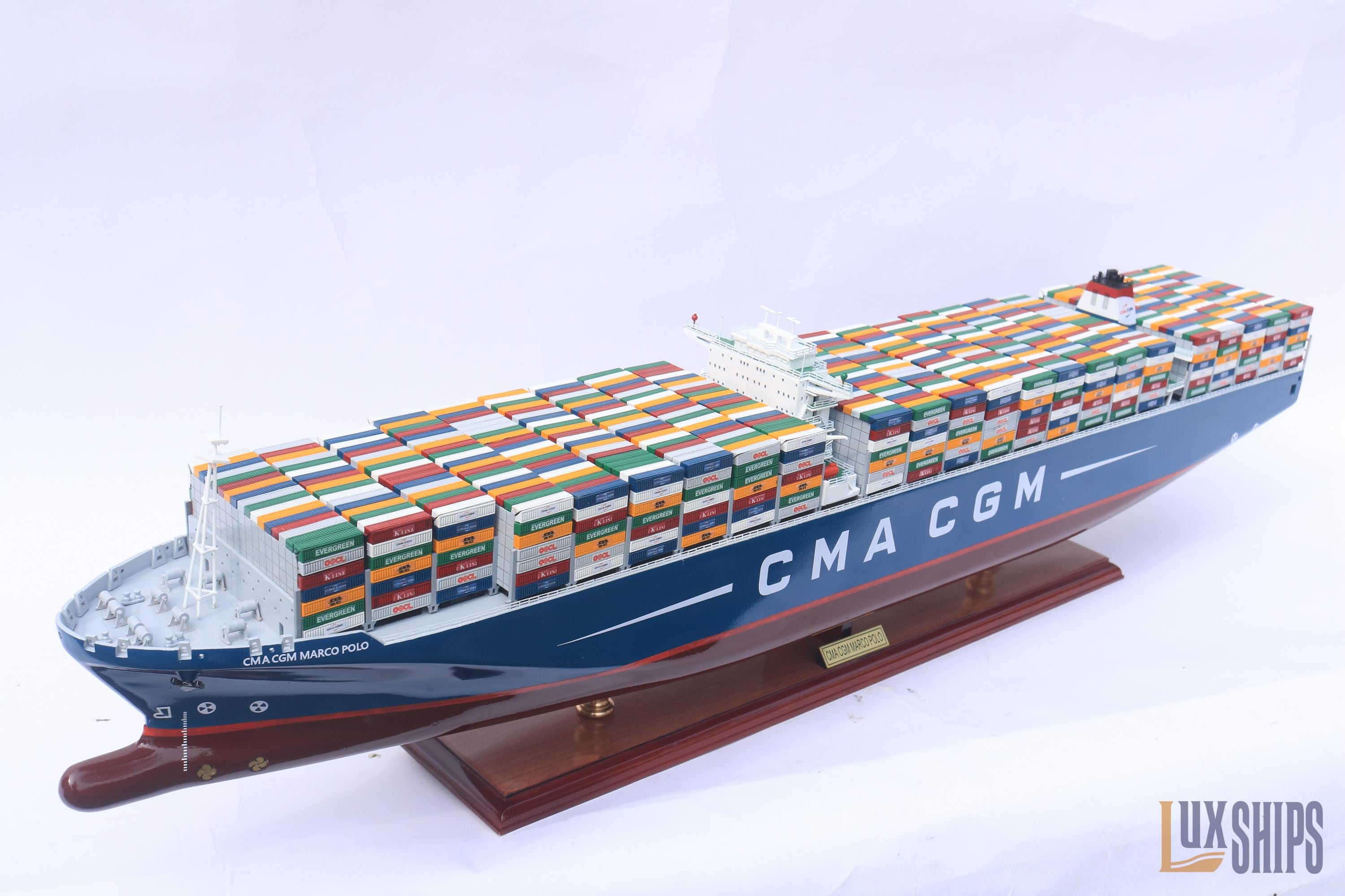 CMA CGM マルコポーロ コンテナ船モデル - CMA CGM モデル船 - Etsy 日本
